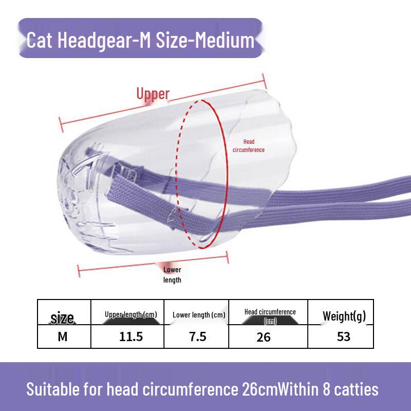 Cat Muzzle Anti-Bite Head Cover
