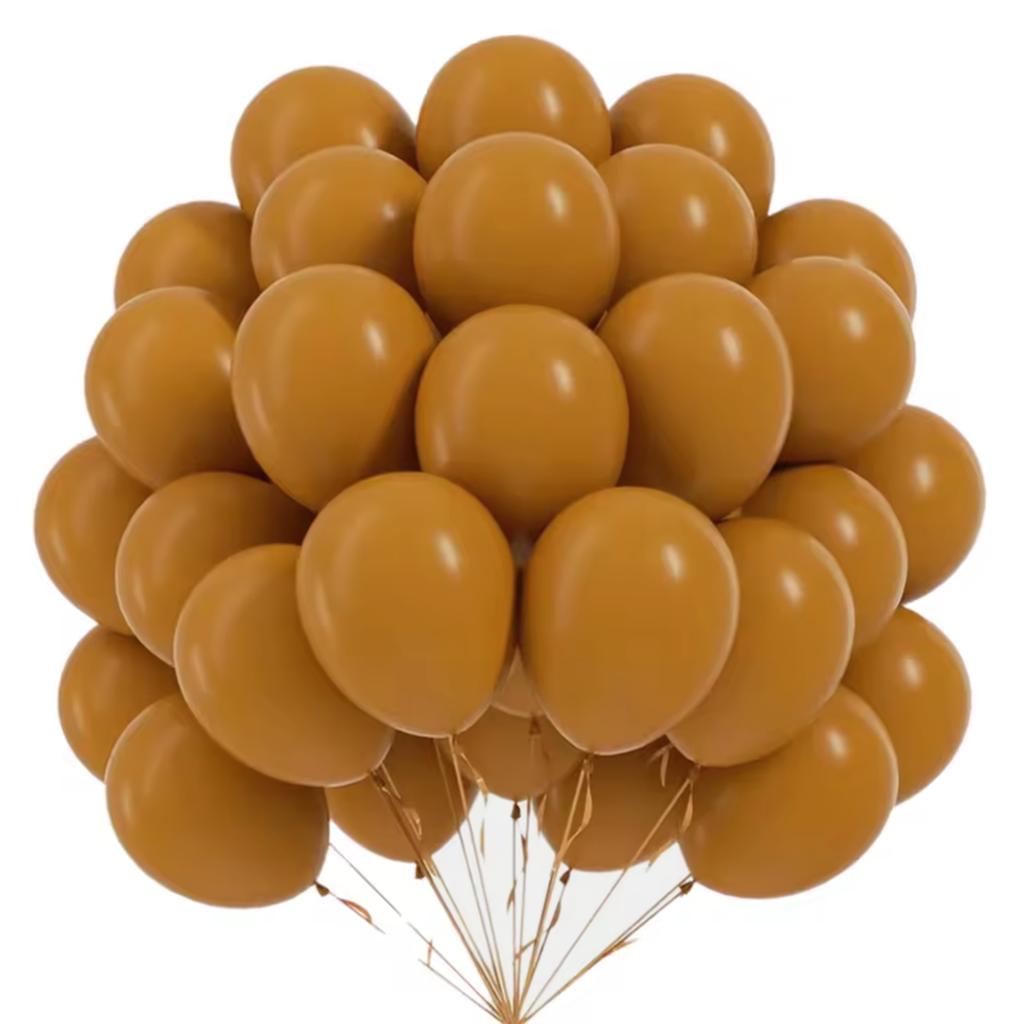 10/12 inch 10/20/30/50pcs multi-color balloon set, suitable for weddings, birthdays, themed parties, family gatherings
