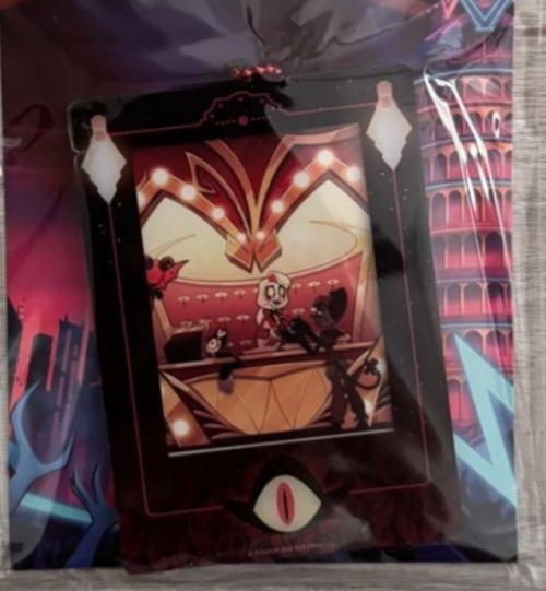 Hazbin Hotel Frame Acrylic Keychain Charlie POP UP Store 2026 from Japan