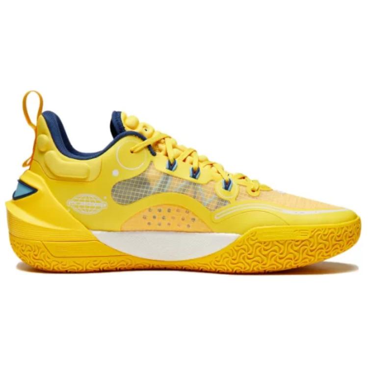 New LiNing YuShuai 16 V2 Anti Slip Wear Resistant Low Top Basketball Shoes Men's Yellow ABAT003-3