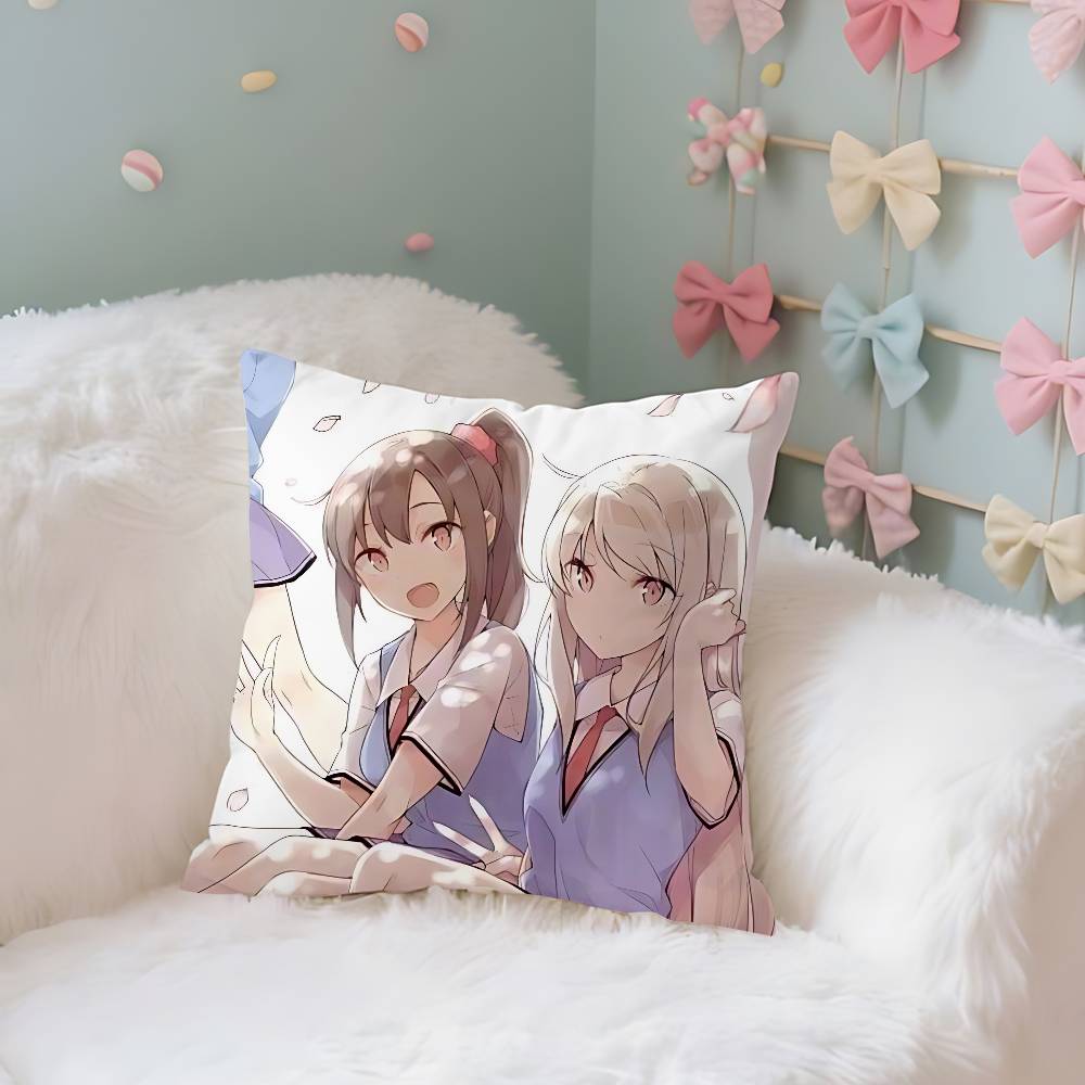 The Pet Girl Of Sakurasou Pillow Case Throw Pillow Cover Nordic Vintage Style Cushion Covers Home Living Room Sofa Couch Seat