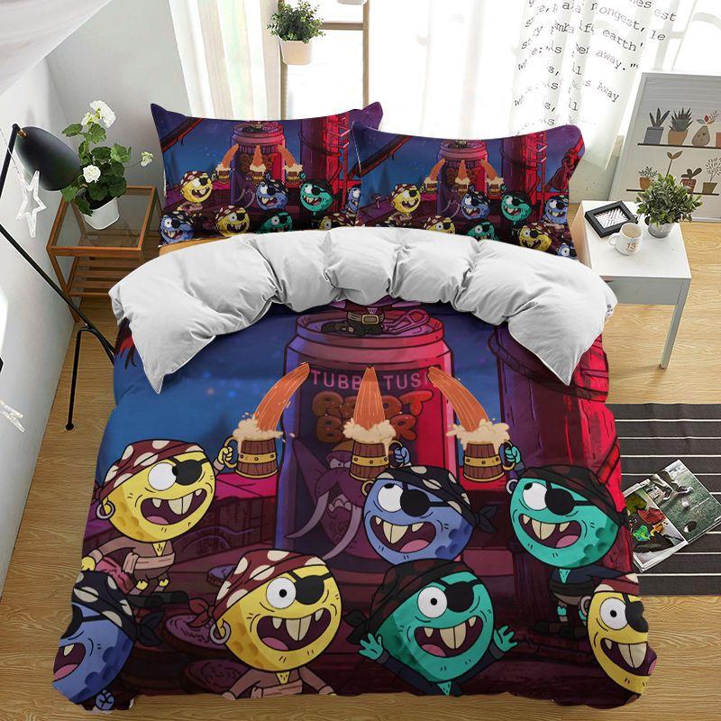 Foaie de poveste Foaie de quilt Husă de quilt pentru cămin studențesc Set din trei piese