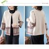 Spring Autumn Women's Knitted Cardigan Sweater Thin Loose Plus Size Knitted Cardigan Jacket Open-front Knitted Coat