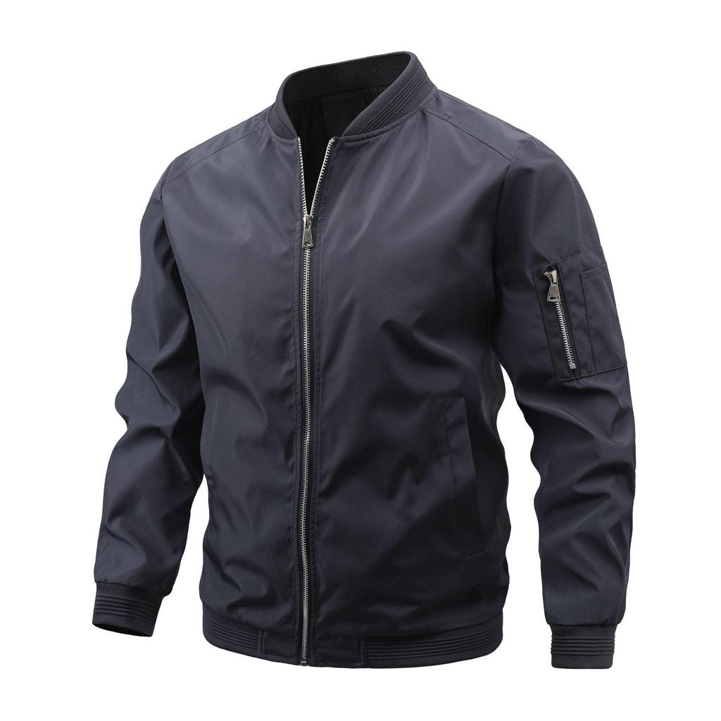 Men's European Slim Fit Baseball Jacket - Spring/Autumn