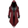 Auguri Amazon Cappotto Patchwork Medievale Retro Europeo e Americano Costume da Assassino Gotico