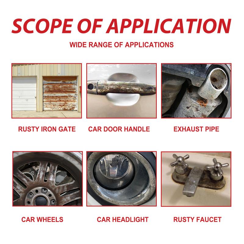 Car Rust Converter for Metal Chassis 100g Water Based Deruster Primer Agent for Long Term Protection Workshop Use