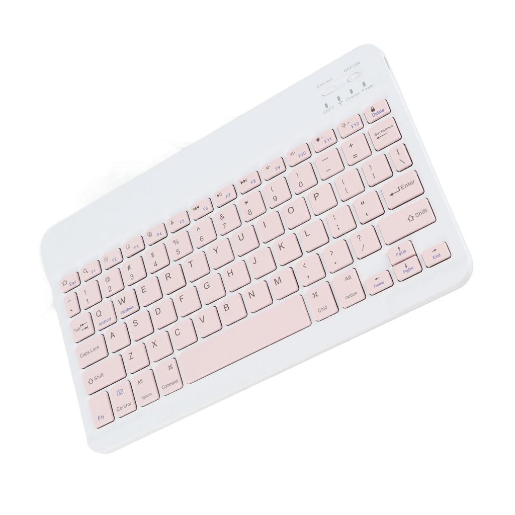 10in Wireless Keyboard Thin Stable Connection Quiet Waterproof Tablet Laptop Keyboard