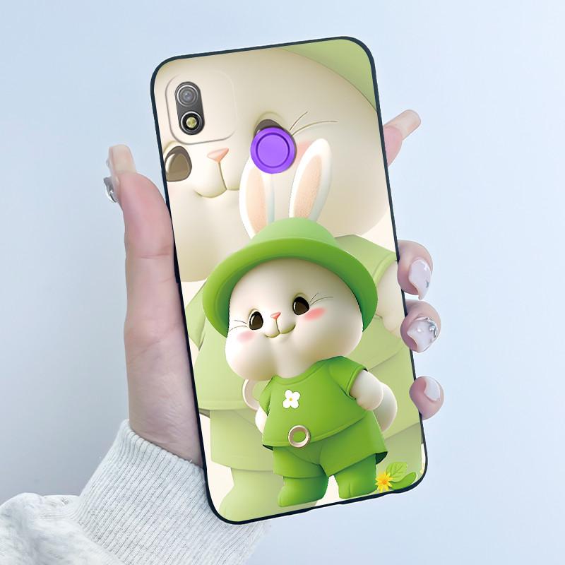For Tecno Pop 4 Case Silicone Funny Luxury Cute Cartoon Cat Rabbit Cool Girls Boys Back Cover For Techno Pop4 Phone Case BC2c