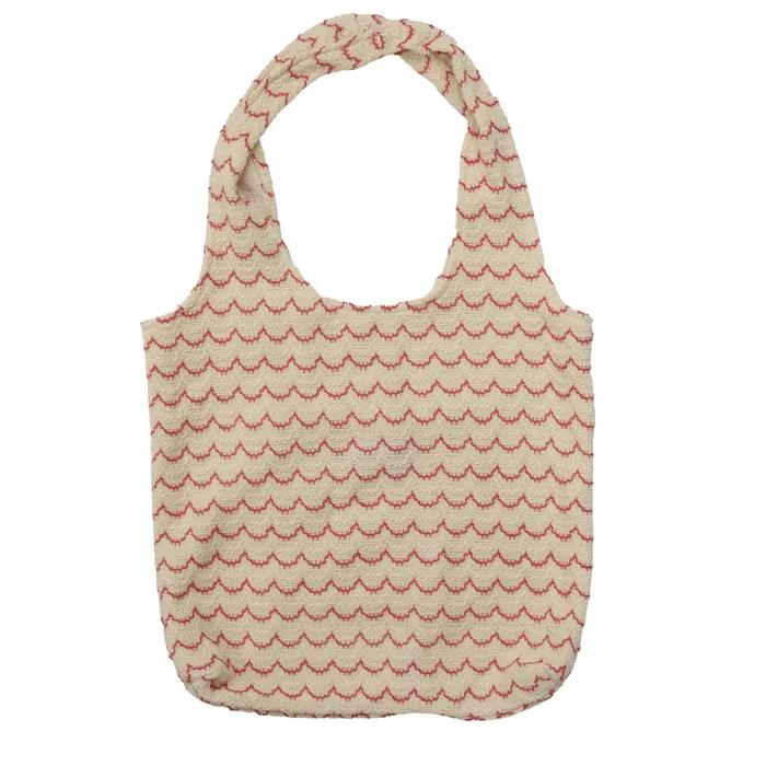 Tote Bag Wave Red