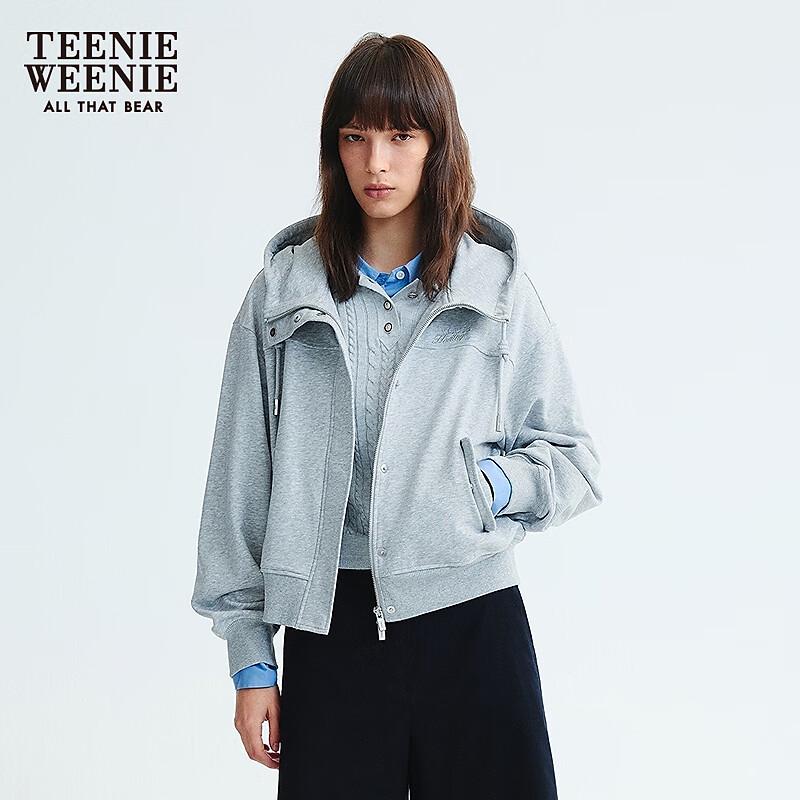 Teenie Weenie Women's Solona Bear Hooded Zip-Up Sweatshirt