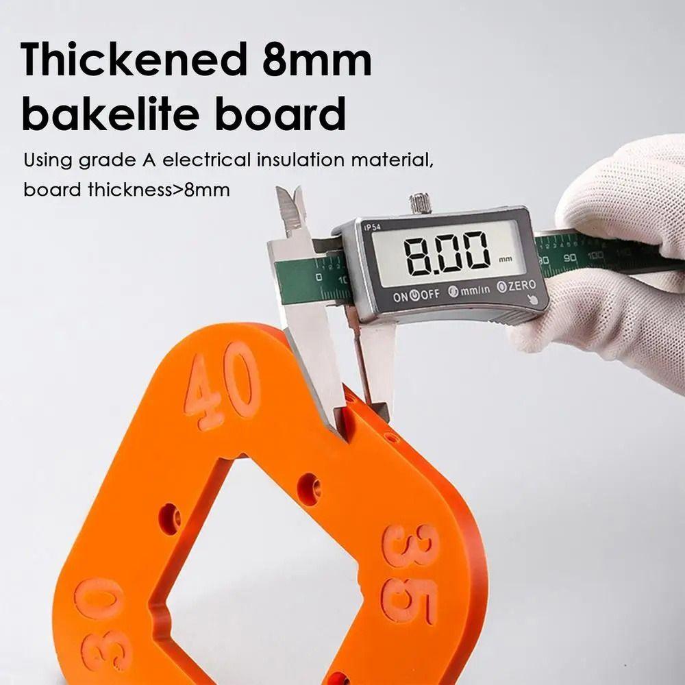 4 in 1 Rounded Corner Template Arc Shaped Arc Cutting Templates Crafting Construction