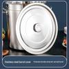 Stainless Steel Sealed Storage Bucket