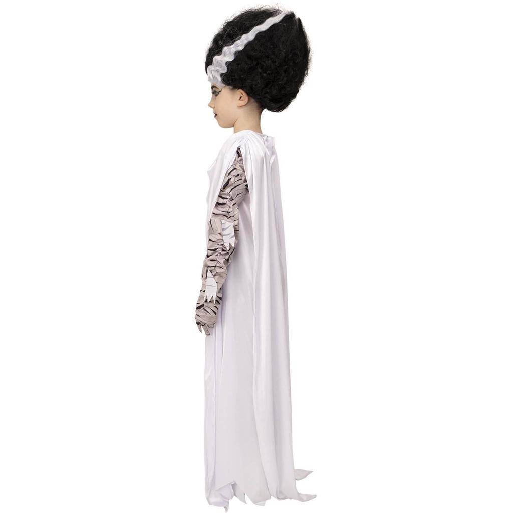 Universal Monsters Girls The Bride Of Frankenstein Costume Set