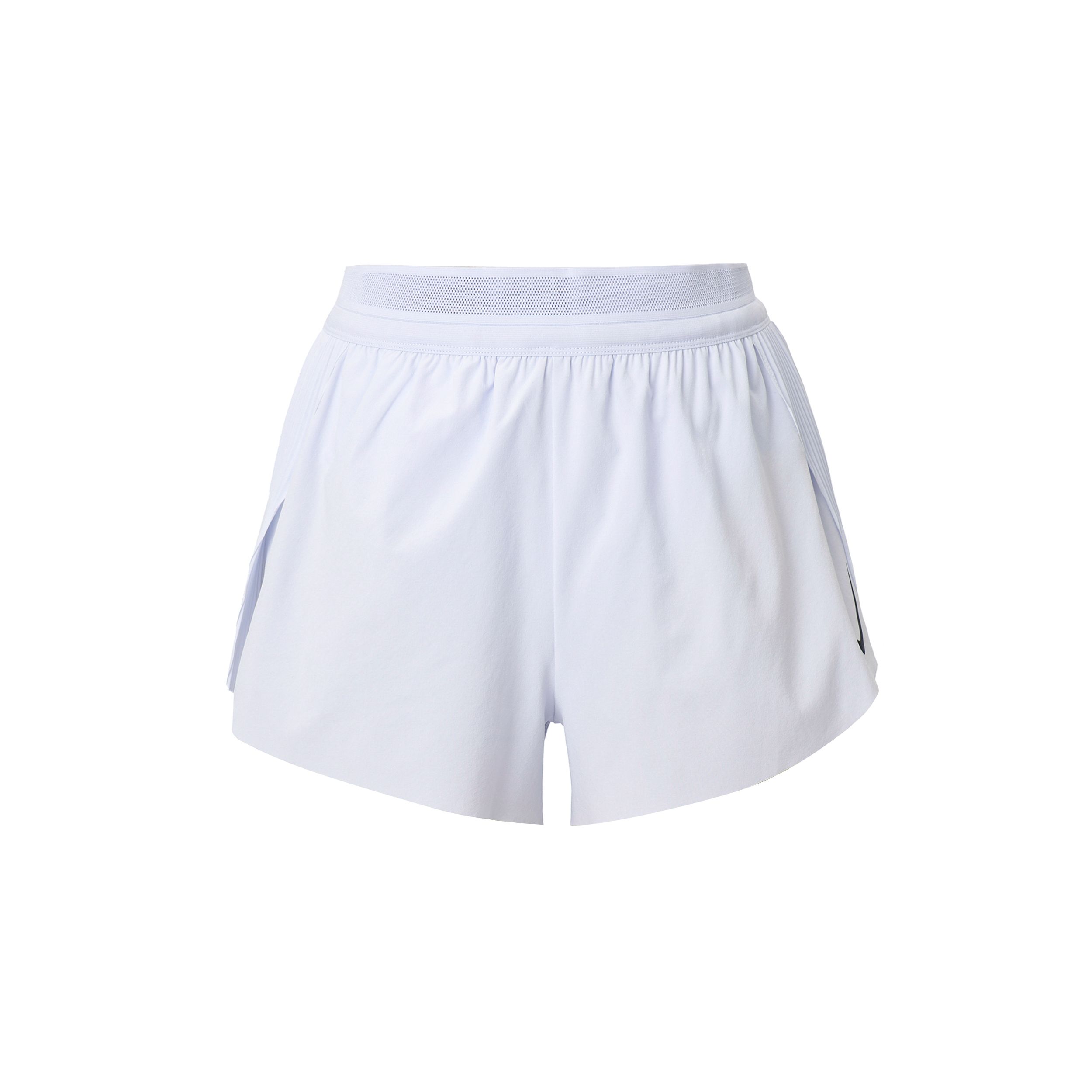 

Nike Solid Color Lace-Up Mid-Rise Casual Lined Sports Shorts Women shorts Blue FN2329085 XL