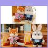 Zootopia Judy And Nick Plush Dolls Set With Short Pile Fabric For Kids And Collectors