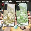 Familiar Dragon Fruit For Magsafe Samsung S25 S25 Edge S25Ultra S8 9 10 20 S21 Pro 22 Plus S23 FE S24 Ultra Glass Phone Case