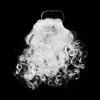 Santa Claus Beard Curly Fluffy Costume Adults/Kids Christmas Performance Santa Fake White Handlebar Mustache For Party NEW