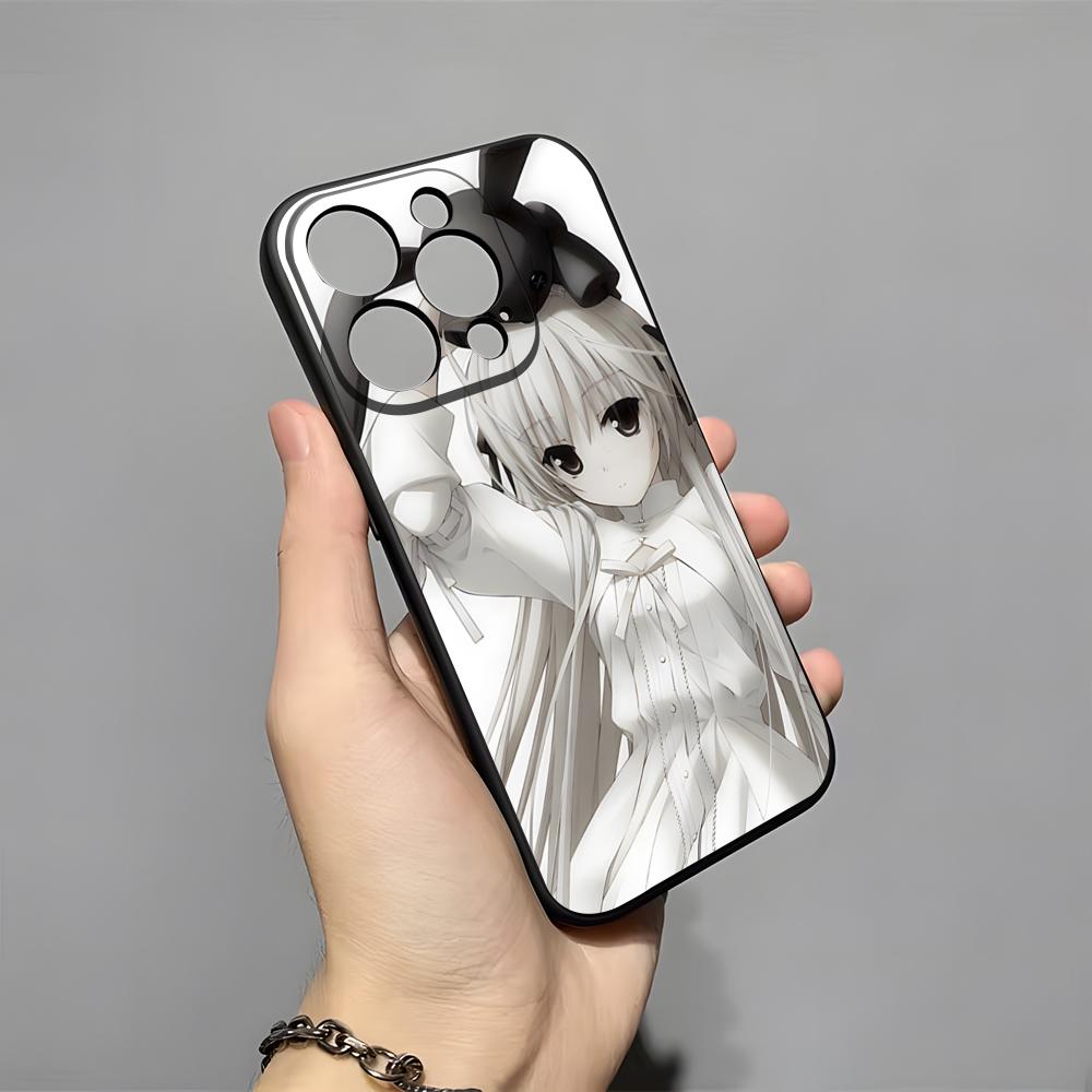 Y-Yosuga No Sora Phone Case For IPhone 17 Pro Max 16 15 14 Pro Max 13 11 X Xs Xr 8 7Plus Silicone Cover