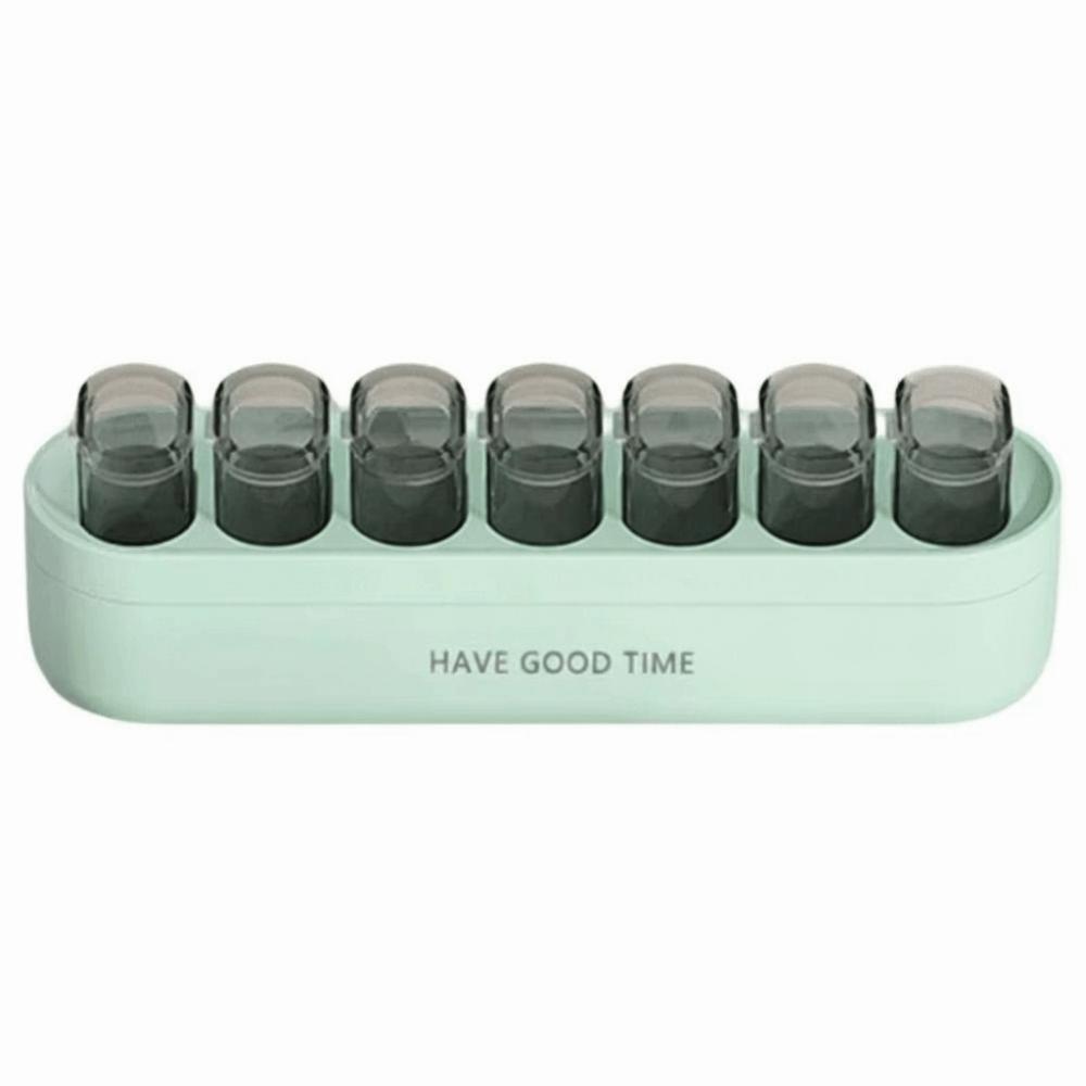 Portable Medicine Storage Box Sealed Medicine Divider Case Medicine Storage Containers Household