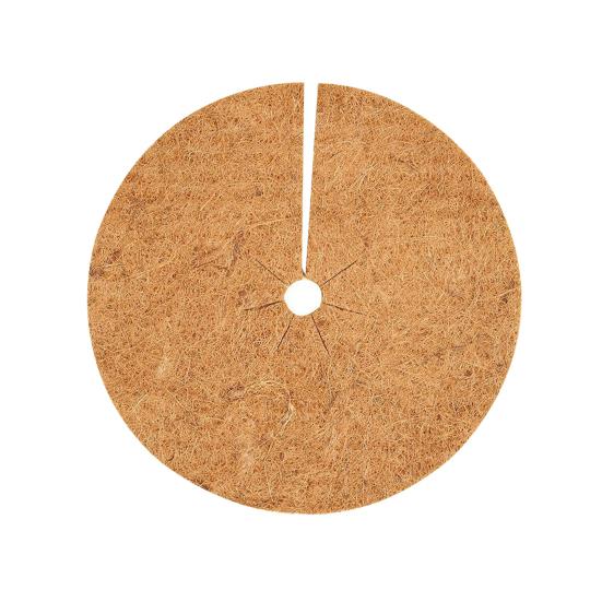 20/30/40CM Kokosfaser Mulchring Natürliche Kokosfaser Baumschutzmatte Scheiben Zimmer- und Außenpflanzen Topf Bodenabdeckring