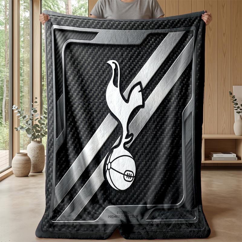 Tottenham Hotspur Theme blanket Soft Flannel Blanket Plush Throw Blanket Cozy Sofa Bed Blanket for Home Decor