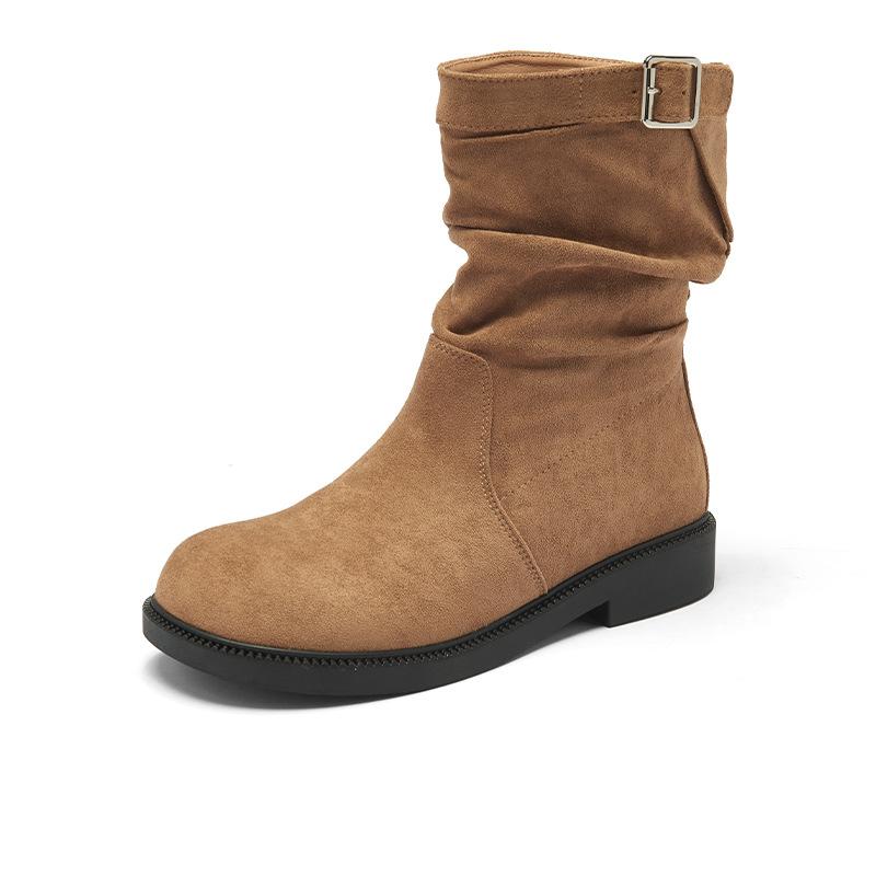 Maillard Martin Boots New Autumn Thick-soled Retro Stacking Boots Wasteland Fashion Boots