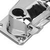 Metal Extension Bracket Silver Connecting Clamp Sturdy Bass Drum Bracket  Drum Set Accessory