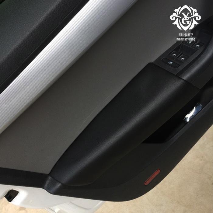 Leather Armrest Cover for Skoda New Octavia 15-19: Car Door Panel Interior Modification