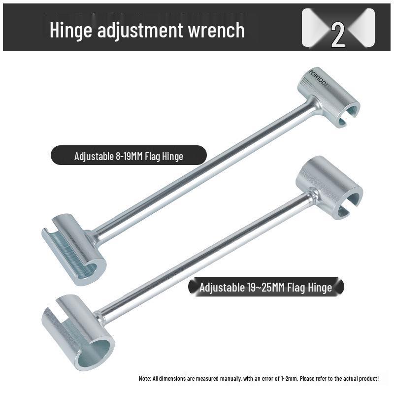 

Hinge Adjustment Tool for Door Gap and Flag Hinge