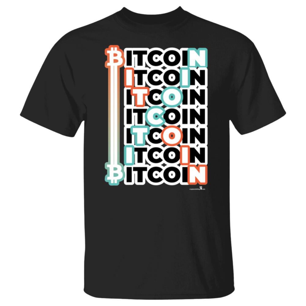 

Bitcoin BTC Crypto Cryptocurrency Altcoin HODL Black T-Shirt UPC107 Unisex T-Shirt XXXXL