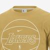 New Nike Dri Fit NBA Sweatshirt Men's Wheat King DX9749-725