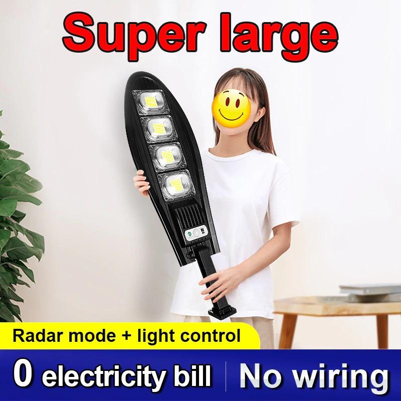 New 2025 Updated 168LED Powerful Solar LED Lamp Street Light  Outdoor IP65 Waterproof Motion Sensor Sunlight Yard Garden Street Lamp