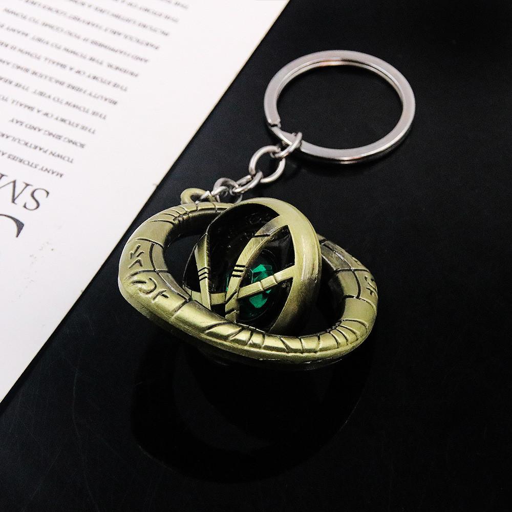 Doctor Eye Strange Of Agamotto Necklace With Spin Pendant And Keyring For Gift