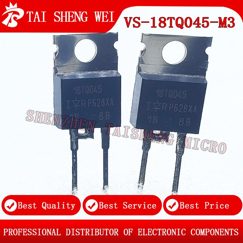 10PCS Brand New 18TQ045 VS-18TQ045-M3 18A 45V Rectifier Diode