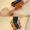 Woodworking Straight Hole Punching Locator, Metric Imperial Vertical Hole Self Centering Drilling Positioner