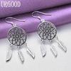 925 Sterling Silver Ethnic Style Earrings Gift Charm Jewelry