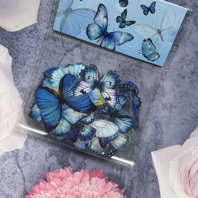 40 unidades Adesivos Graffiti Borboleta Artigos de Papelaria Embalagem de Presente Suprimentos Adesivos DIY, Adesivos para Selar Caixas, Etiquetas para Embalagem de Sacos de Decoração de Caixas de Presente