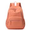 Lightweight Water-proof Nylon Student Schoolbag Trendy Leisure Large Capacity Simple Backpack Junior High School Campus Backpack