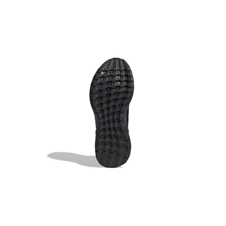 adidas Rapidarun Knit El C Comfortable Breathable Low Top Kids' Running Shoes Black Children Aged 3 7 Years Old EE7639