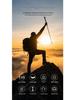 Ultra-Light Aluminum Alloy Cork Handle Shock-Absorbing Three-Section Hiking Poles