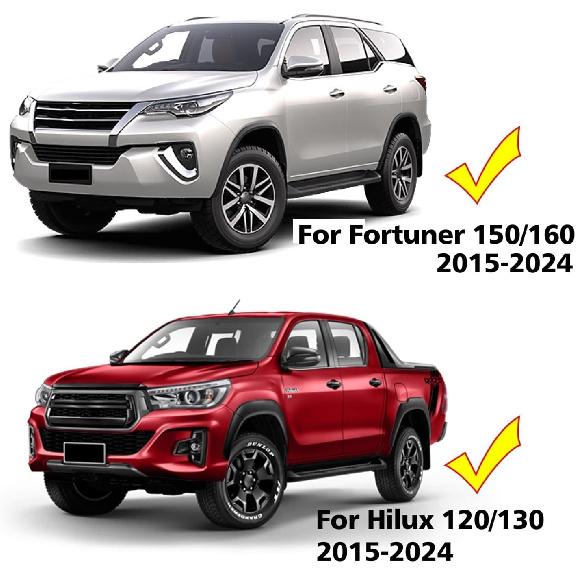 4PCS Splash Shields Compatible With Toyota Hilux Fortuner 2015-2024 Fender Liners Apron Guards Seal Protector 53885-KK020 53735-KK020 GUN125