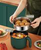 1.5L Mini pentola per cucinare in casa multifunzionale pentola per riso antiaderente materiale di sicurezza pentola per brodo potabile utilità elettrica