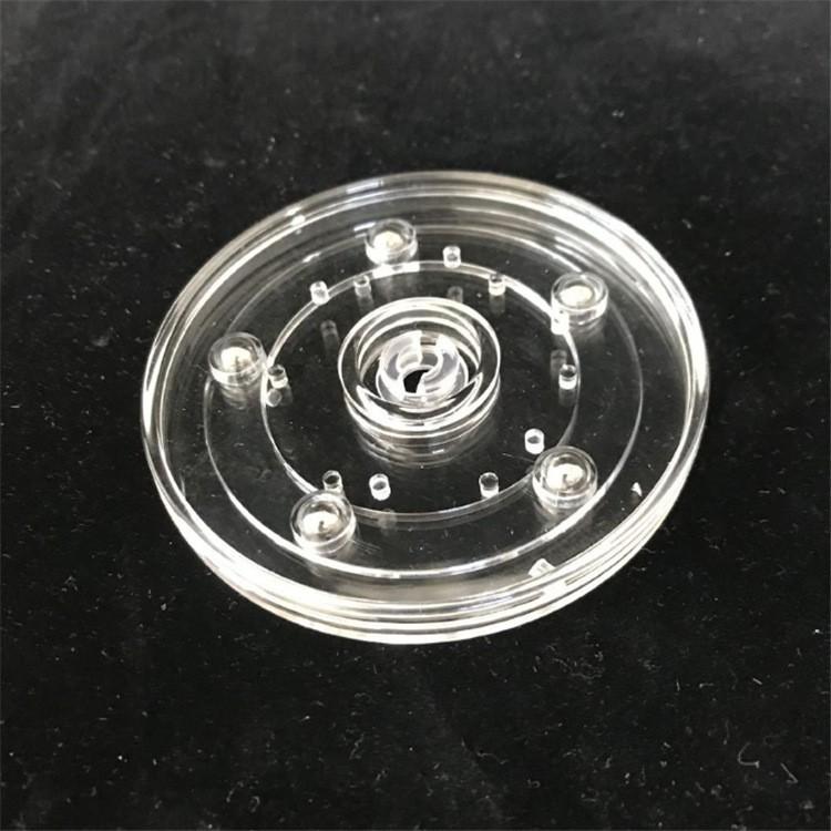 4/6/8/9/12in Turntable Acrylic Ball Bearing Rotating Tray for Spice Rack Table Cake Kitchen Pantry Corner Cabinets Decorating