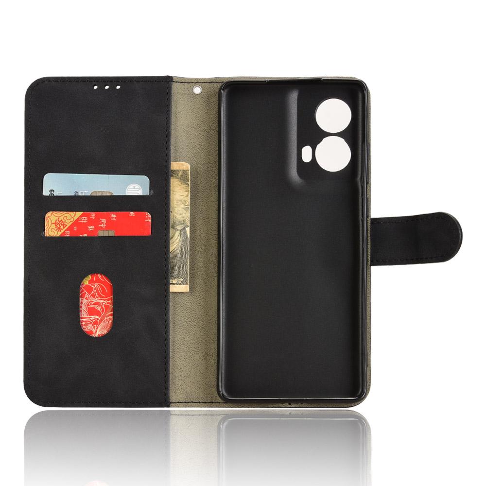For Motorola Moto G85 5G/S50 Neo 5G Case Skin-Feel Leather Wallet Flip Anti-Drop Phone Cover