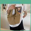 Canvas Tote Bag For Women And Men With Breathable Design And Multiple Pockets For Daily Use