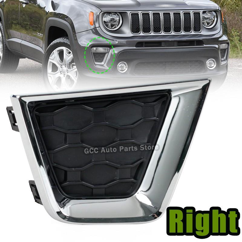 Right For Jeep Renegade 2019 2020 2021 2022 2023 Auto Grille Bezel Cover