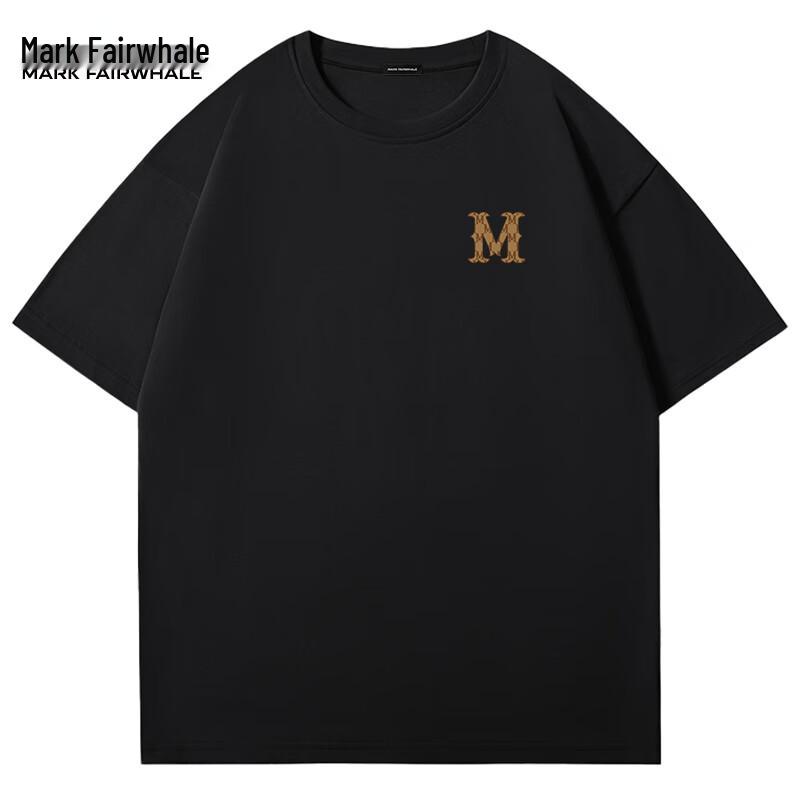 Mark Fairwhale Men's Heavyweight Pure Cotton Loose Fit Short Sleeve T-Shirt