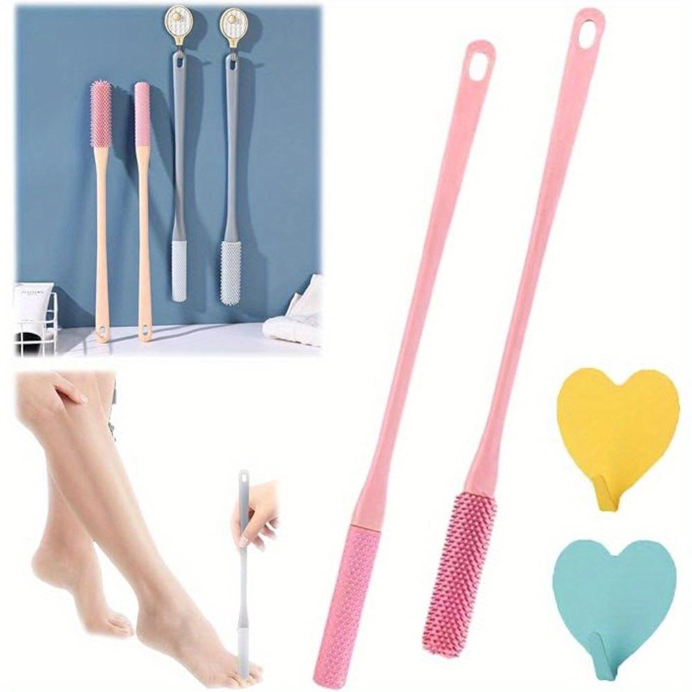 2pcs Foot Scrubbing Brush for Shower, Foot Cleaner, Soft Exfoliating Bath Brush
