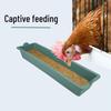 Durable Hanging Feed Trough for Chickens, Pigs, Cattle, and Sheep