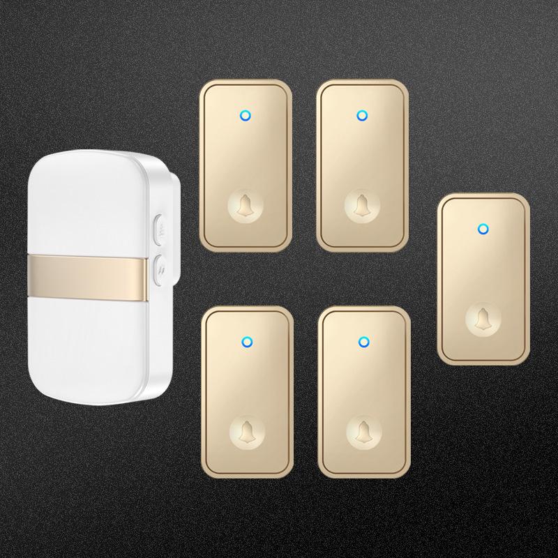 Wireless Waterproof Self-Powered Smart Doorbell - Long-Range, No Battery, Ideal for Elderly